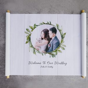 婚紗簽名綢